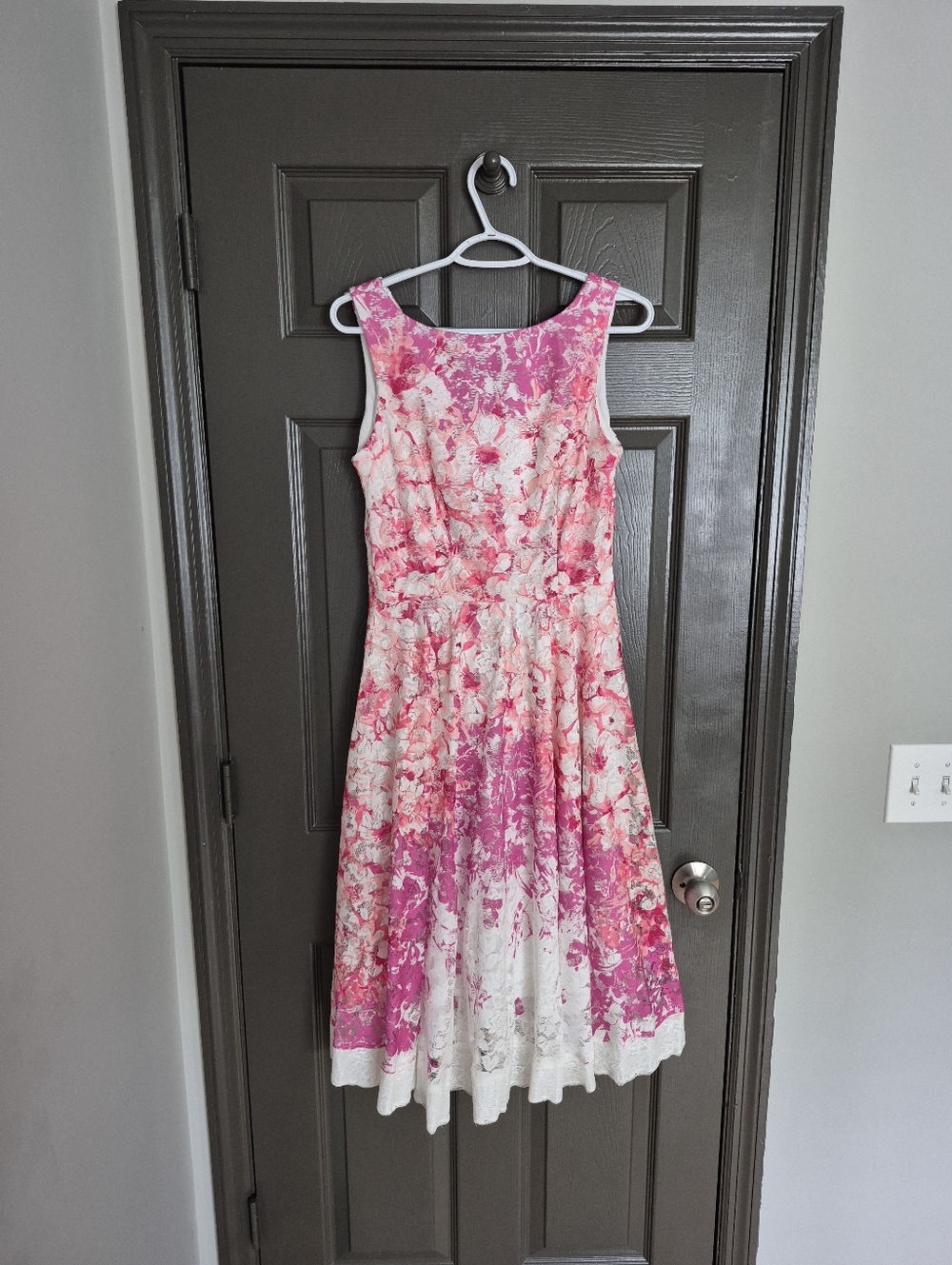 NWOT Dany& Nicole Women's Midi Lace Pink Dress Size:4